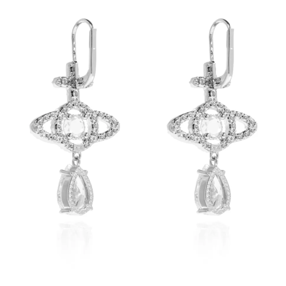 Pendientes con Cristales Brillantes
