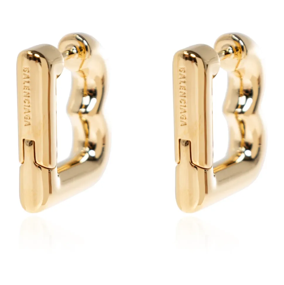 Pendientes con forma de logo