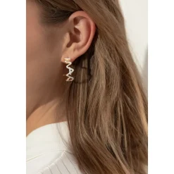 Pendientes con logotipo