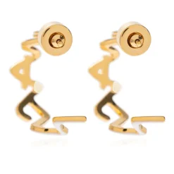 Pendientes con logotipo