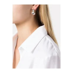 Pendientes de Cristal y Oro Antiguo