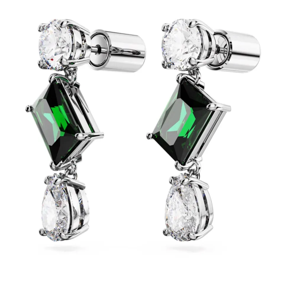 Pendientes Mesmera Zirconia Verde