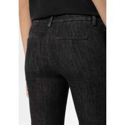 Pinstripe Bootleg Denim