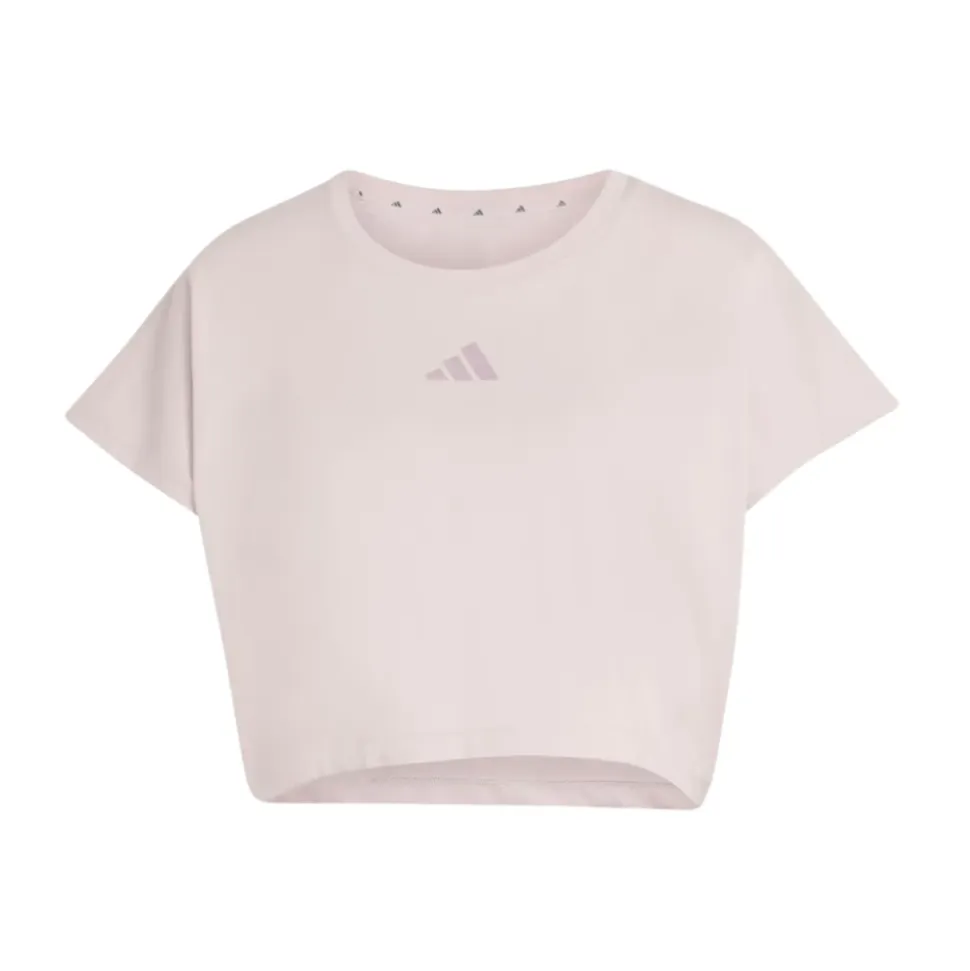 PrimeLift Workout Cropped Boxy Tank con 3 Franjas