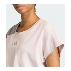 PrimeLift Workout Cropped Boxy Tank con 3 Franjas