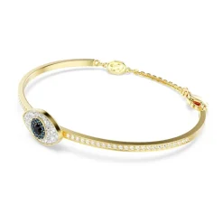 Pulsera de Símbolo en Oro con Cristal