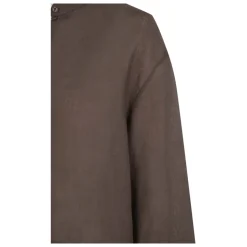 Raoul, camisa en ramio marron morado-