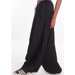 Rayon Twill Wide Pants