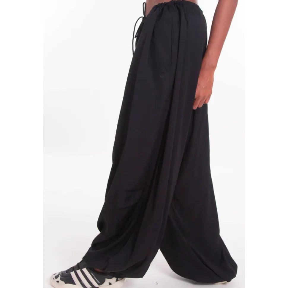 Rayon Twill Wide Pants