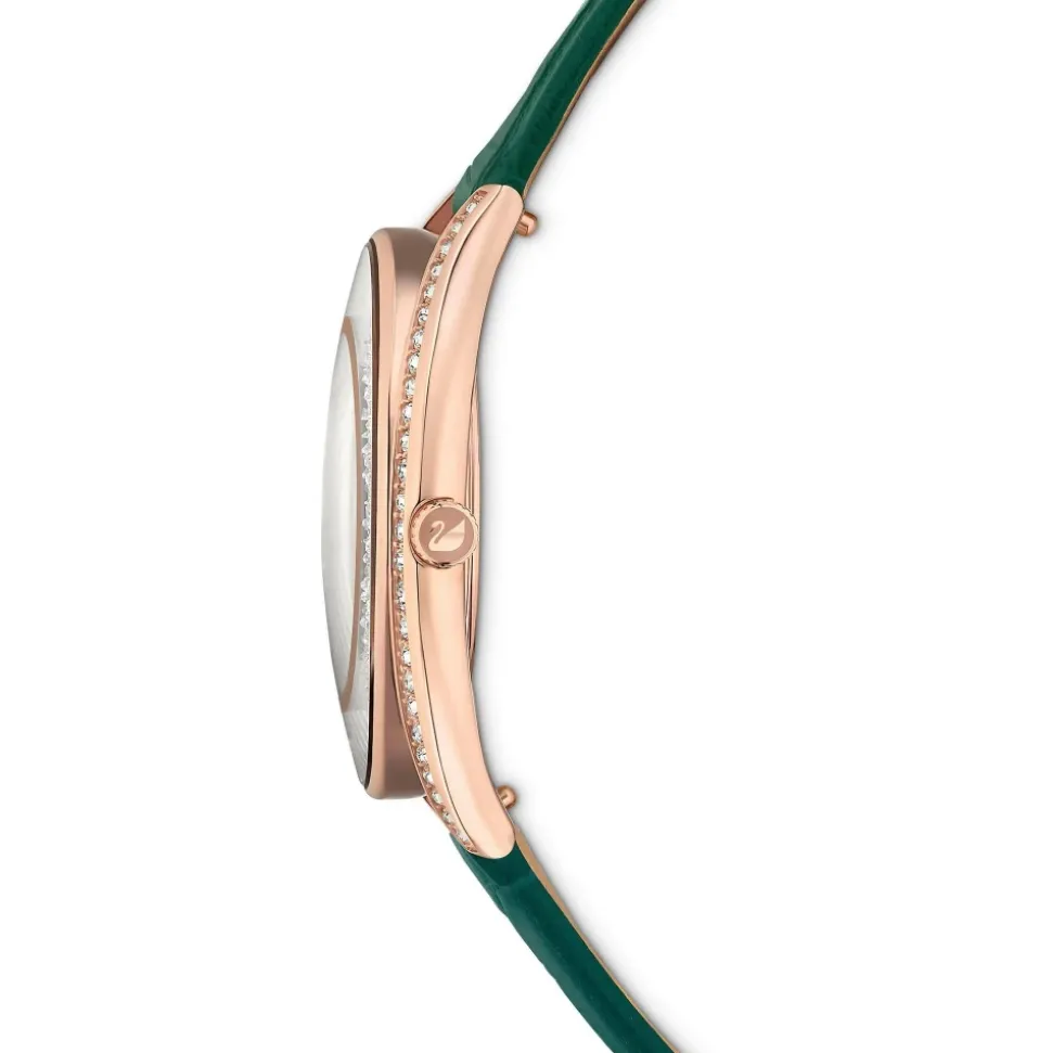 Reloj de Cuero Crystalline Aura