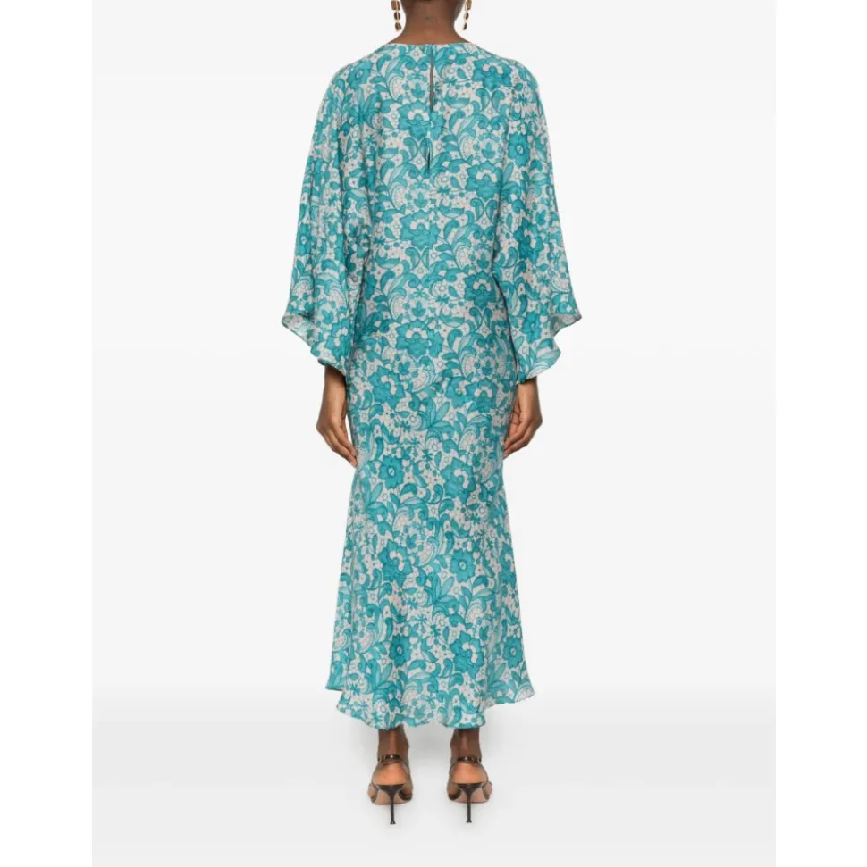 Robbie Silk Midi Dress