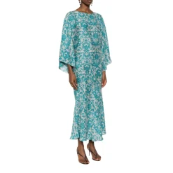 Robbie Silk Midi Dress