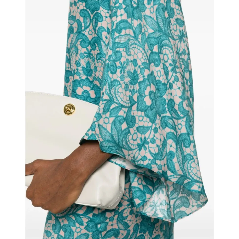 Robbie Silk Midi Dress