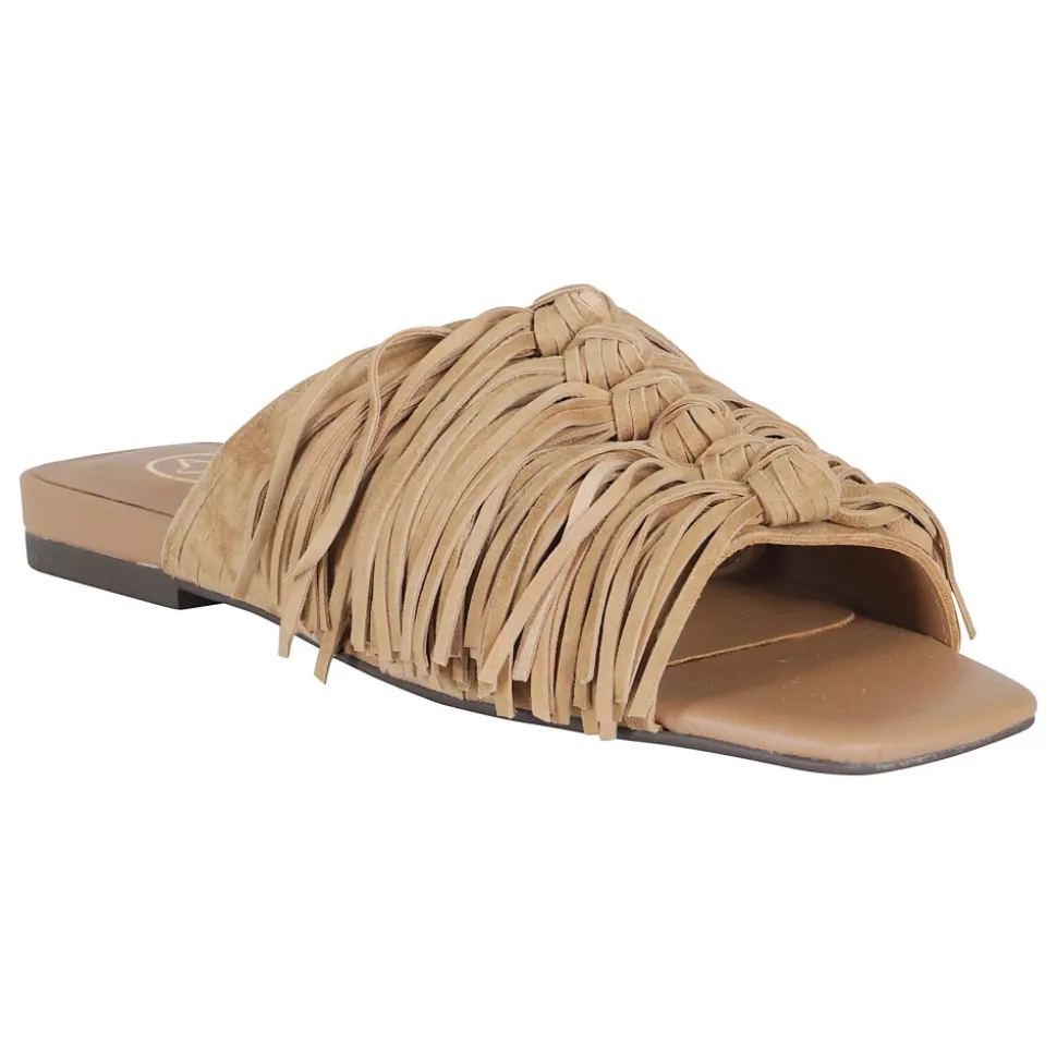 Sandalia Brigitte con Flecos Anudados