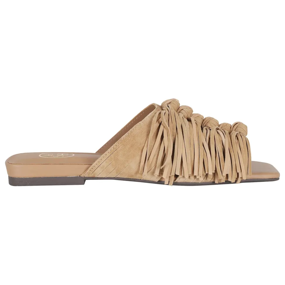Sandalia Brigitte con Flecos Anudados