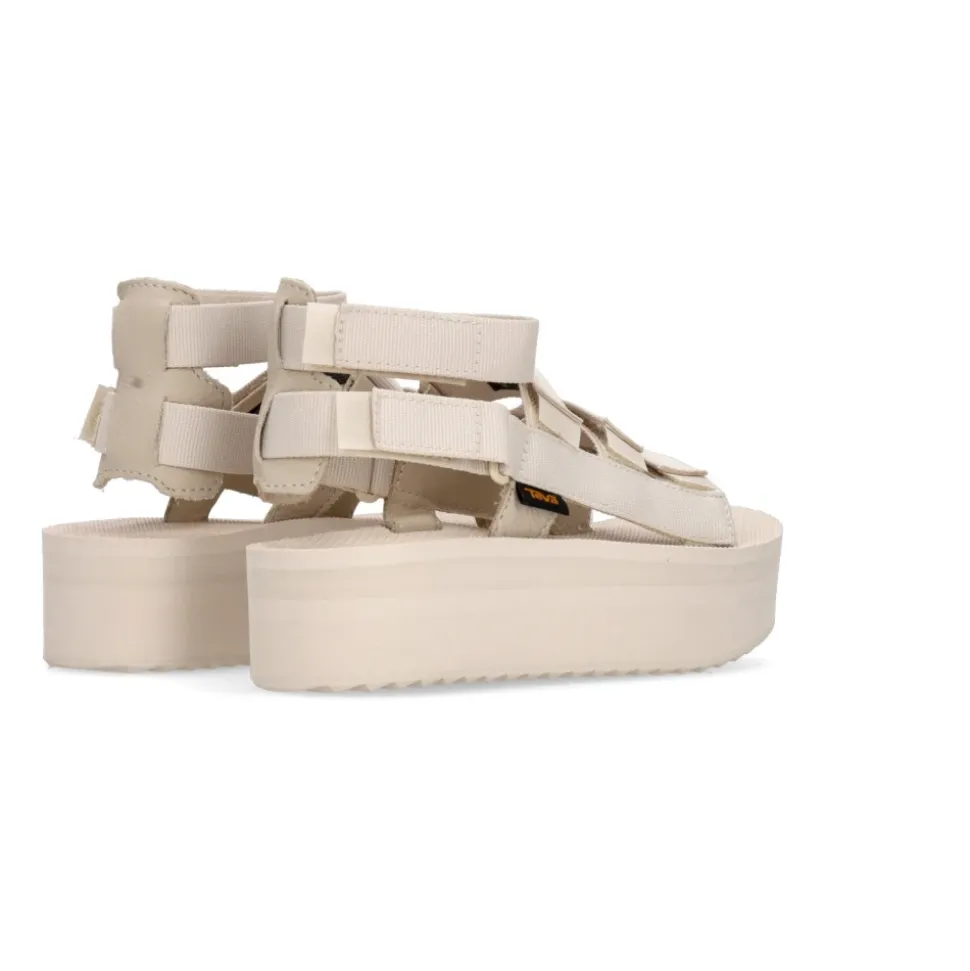 Sandalia Flatform Mevia Birch