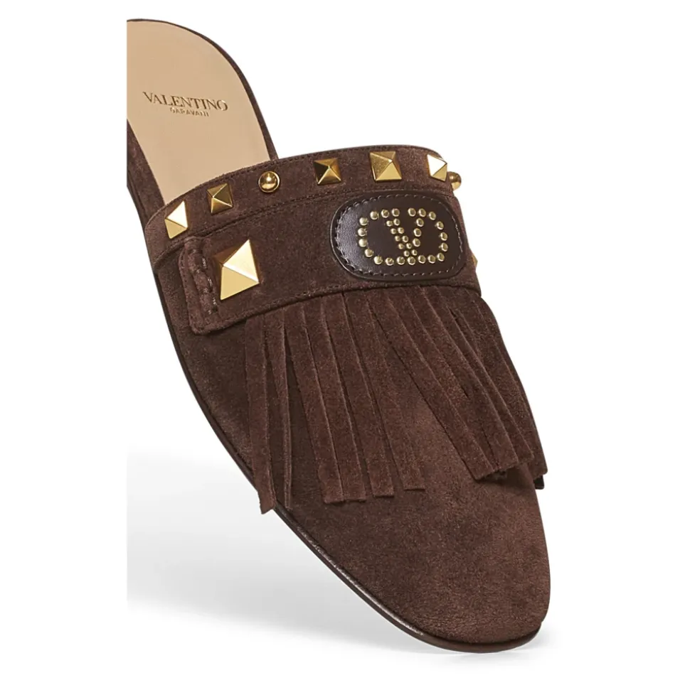Sandalias con flecos