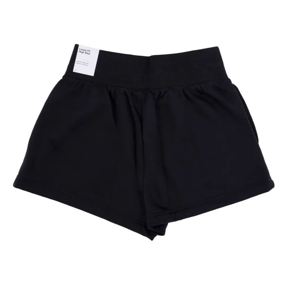 Shorts Cortos de Felpa Phoenix Negro