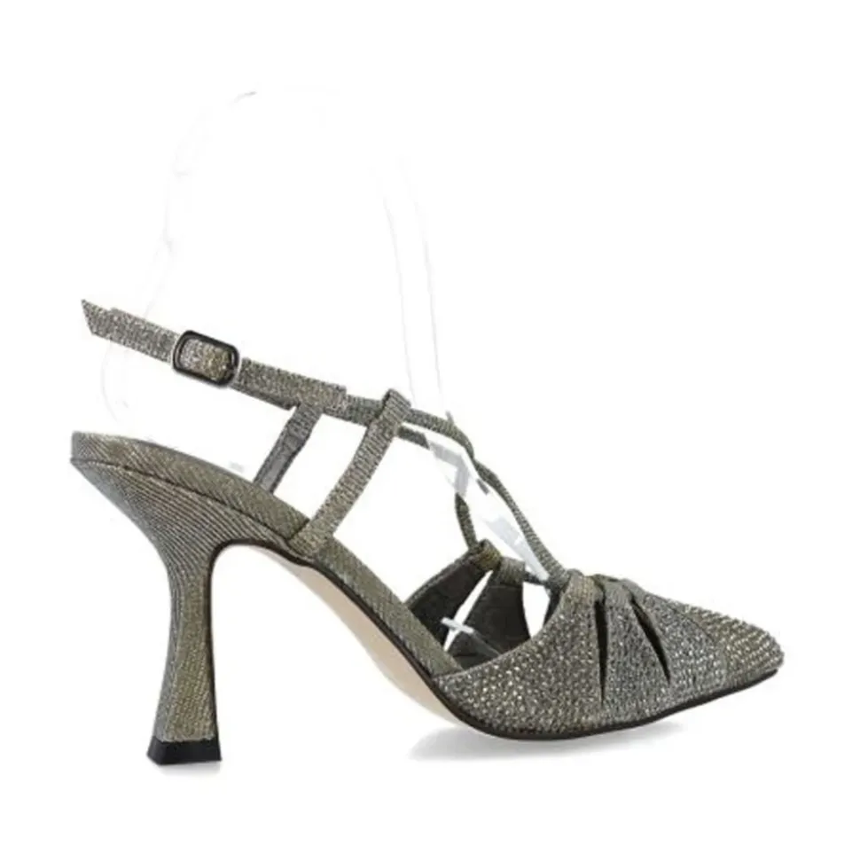 Slingback de ceremonia laminado