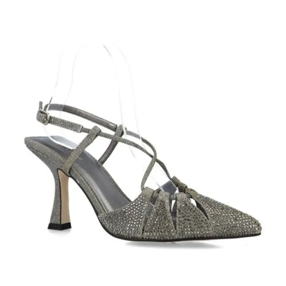 Slingback de ceremonia laminado