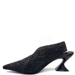 Slingback de rafia