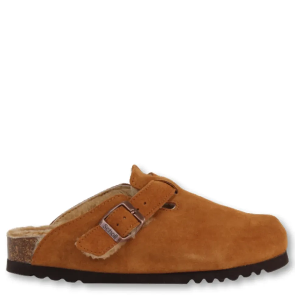 Slip-On Marrón con Faux Fur