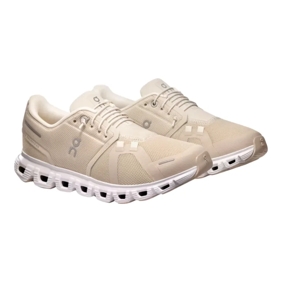 Sneakers Mujer Cloud 6 Perla/Blanco