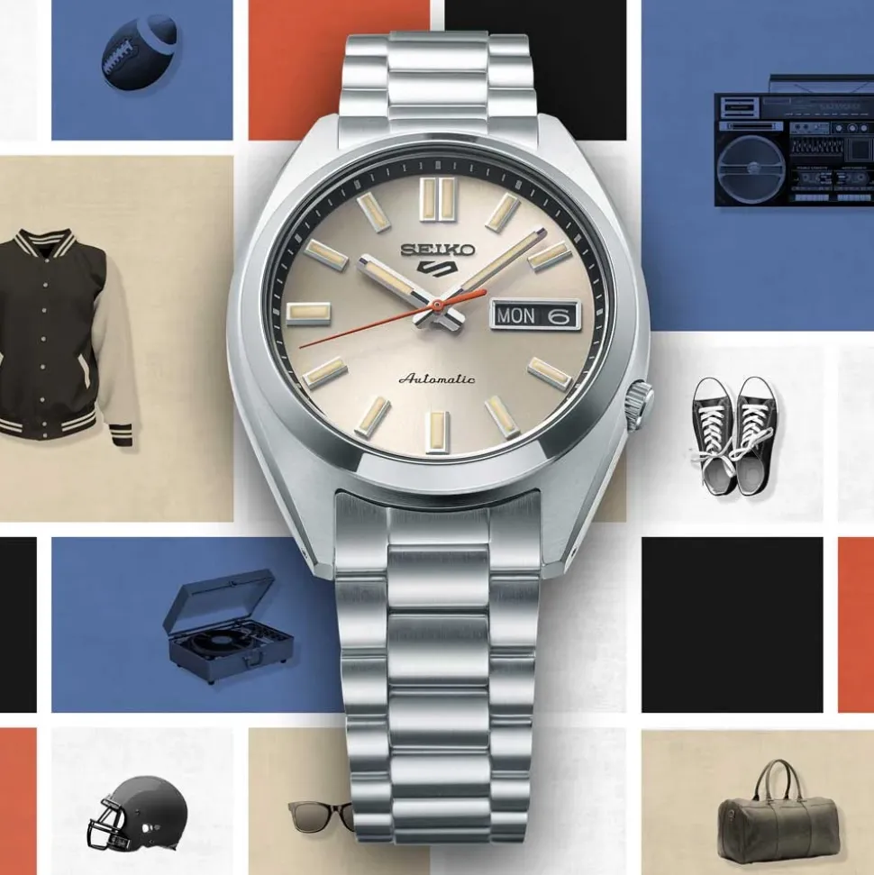 SRPK91K1 - Seiko 5 Sports Reloj Automático 3 Manecillas Fecha