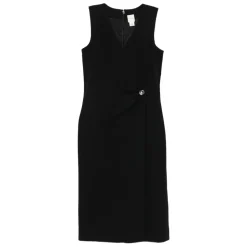 Stretch Crepe Sleeveless Dress