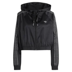 Sudadera con Capucha Corta con Cremallera Pearl