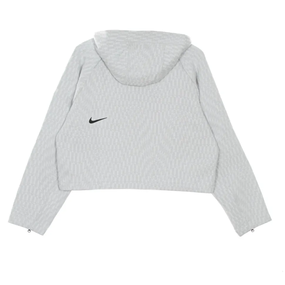 Sudadera con capucha ligera geométrica