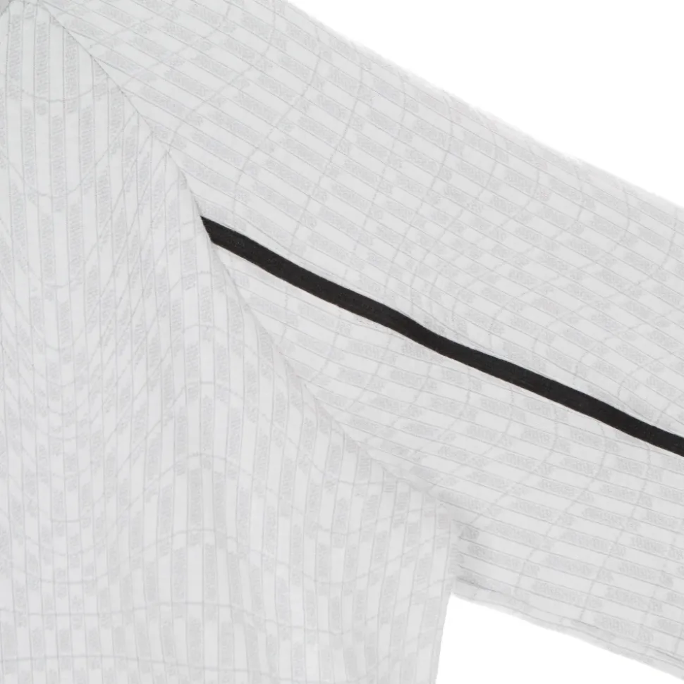 Sudadera con capucha ligera geométrica