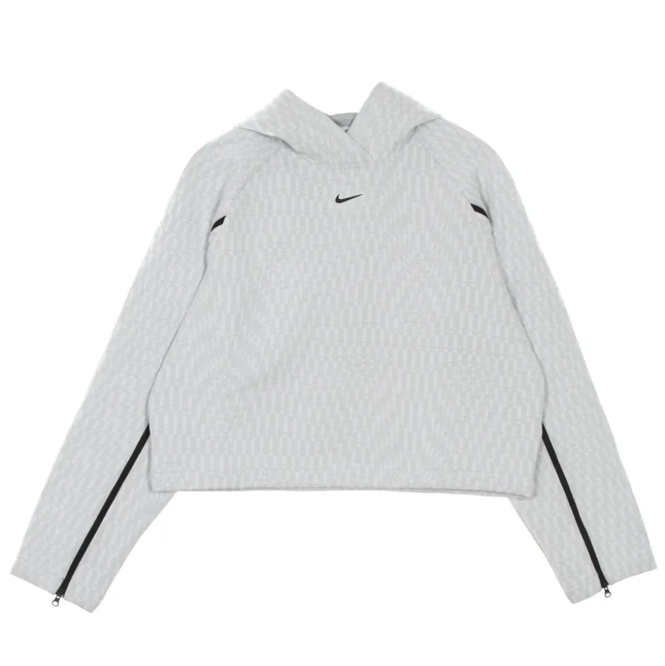 Sudadera con capucha ligera geométrica