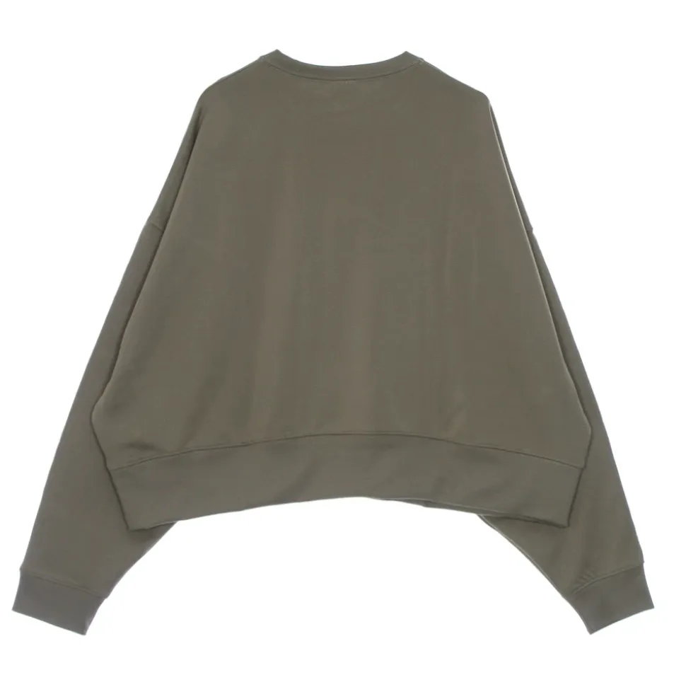 Sudadera con cuello redondo de gran tamaño