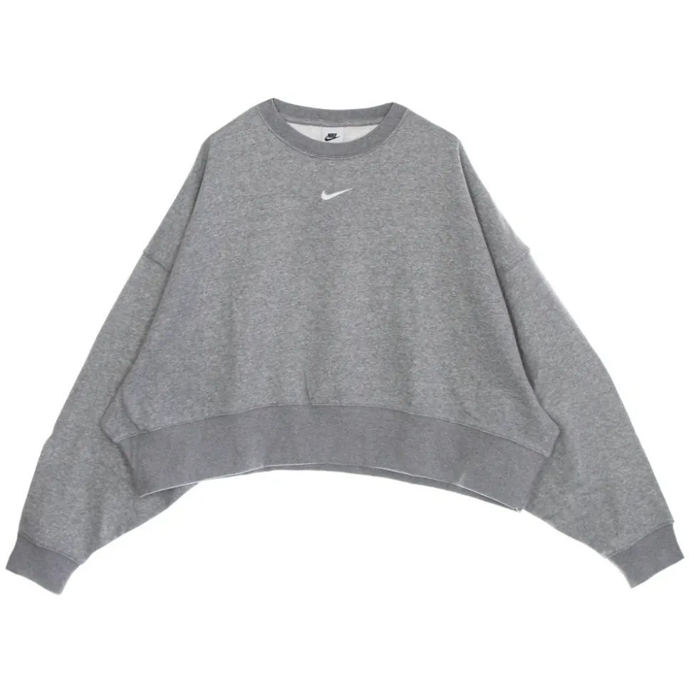Sudadera con cuello redondo extragrande