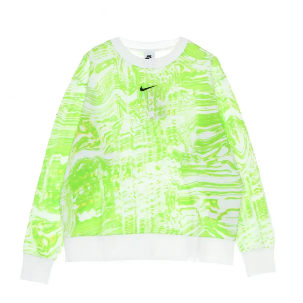 Sudadera con cuello redondo estampada