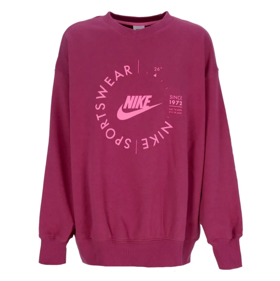 Sudadera con Cuello Redondo Nike Sportswear Fleece