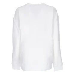 Sudadera con Cuello Redondo y Logo Trefoil
