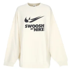 Sudadera con Cuello Redondo y Gran Logo