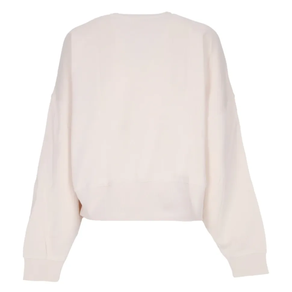 Sudadera Corta con Cuello Redondo Essentials