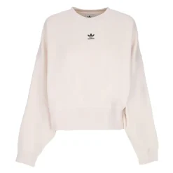 Sudadera Corta con Cuello Redondo Essentials