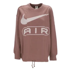 Sudadera ligera cuello redondo mujer Smokey Mauve