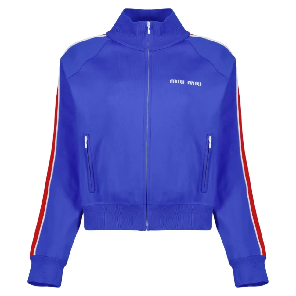 Sudadera Técnica de Hilo con Cremallera