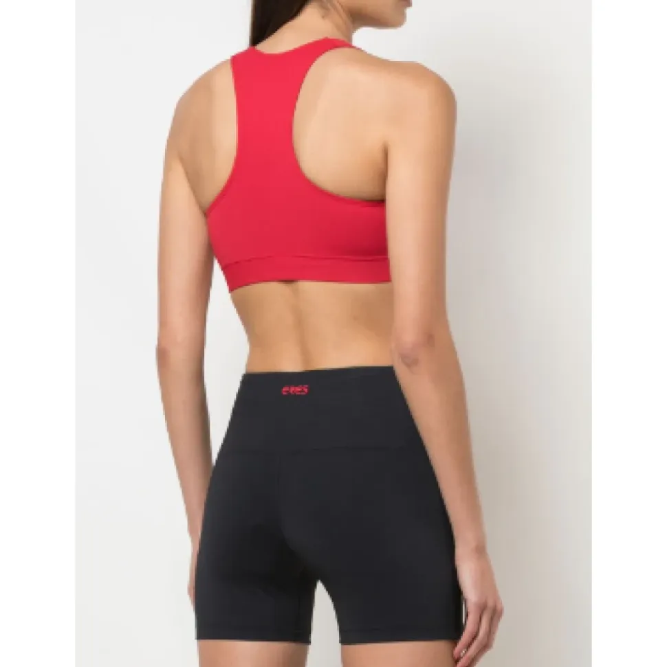 Sujetador deportivo con logo estampado