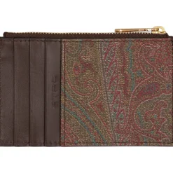 Tarjetero Paisley con Monedero