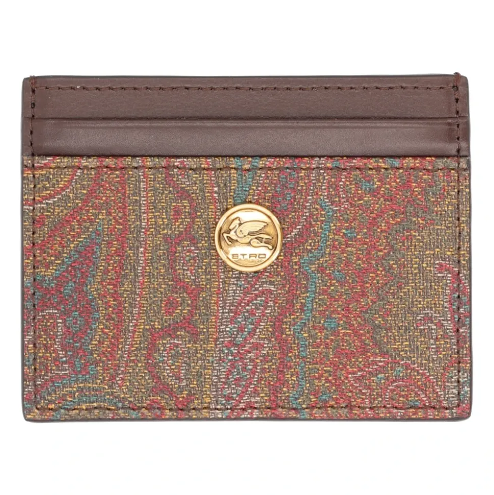 Tarjetero Paisley con Monedero