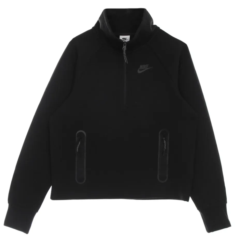 Tech Fleece Sudadera Cuello Alto Negro