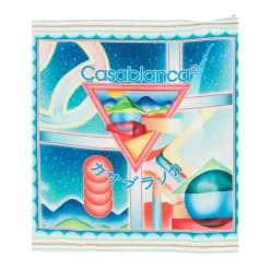 Tennis Club Medium Silk Scarf