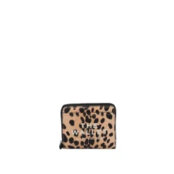 The Mini Compact Wallet Leopardo