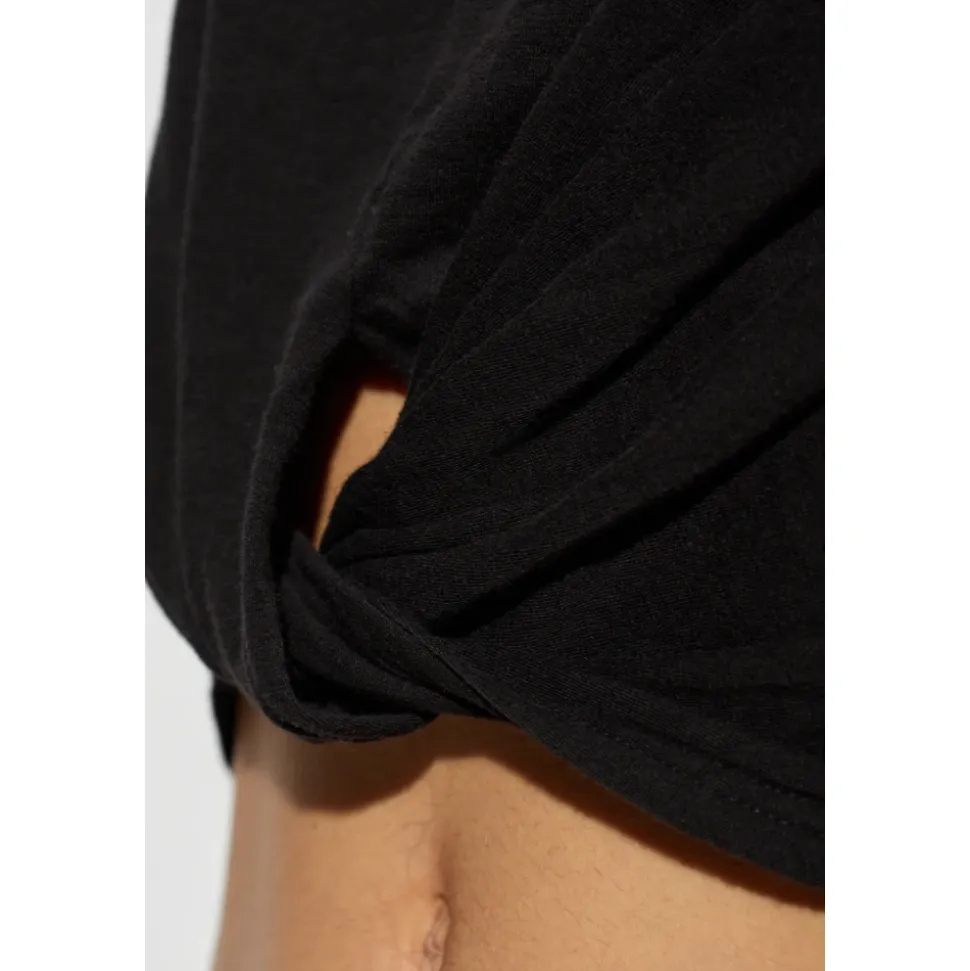 Top con fruncido